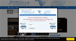 Desktop Screenshot of jforum.fr